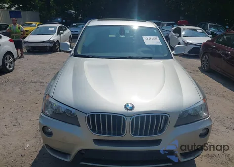 2012 BMW X3 xDrive28I z USA, uszkodzony, nr VIN 5UXWX5C53CL724101